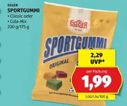 Hofer Sportgummi Angebot