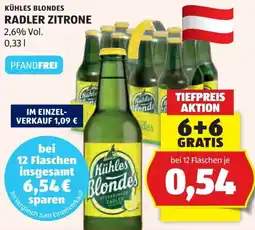 Hofer Radler Zitrone Angebot