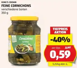 Hofer Feine cornichons Angebot