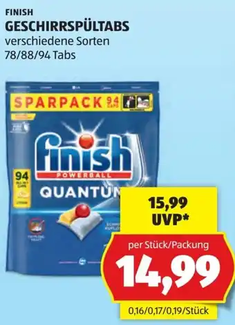 Hofer Geschirrspültabs Angebot