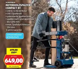 Hofer Meterholzspalter compact 8t Angebot