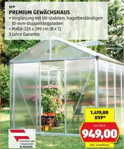 Hofer Premium gewächshaus Angebot