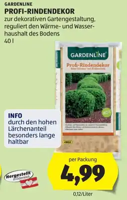 Hofer Gardenline Profi Rindendekor Angebot