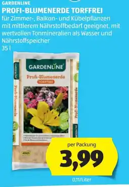 Hofer Gardenline Profi Blumenerde Torffrei Angebot