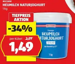 Hofer Heumilch naturjoghurt Angebot