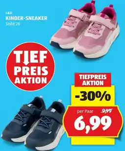 Hofer Kinder sneaker Angebot