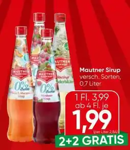 Spar Mautner Sirup Angebot