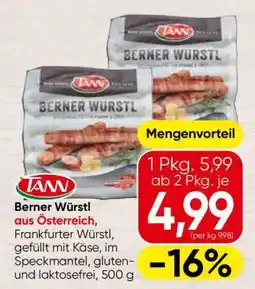 Spar Berner Würstl Angebot