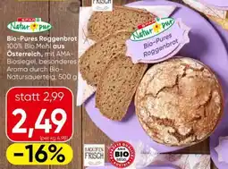 Spar Bio-Pures Roggenbrot Angebot