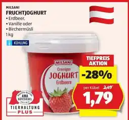Hofer MILSANI FRUCHTJOGHURT Angebot