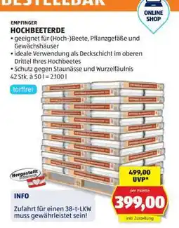 Hofer HOCHBEETERDE Angebot