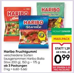 Maximarkt HARIBO FRUCHTGUMMI Angebot
