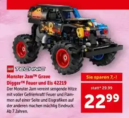 Interspar Monster Jam Grave Digger Feuer und Eis 42219 Angebot