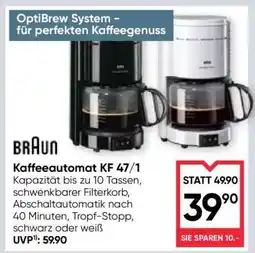 Maximarkt Kaffeeautomat KF 47/1 Angebot