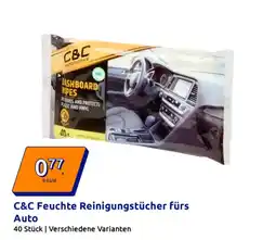 Action C&c feuchte reinigungstücher fürs auto Angebot