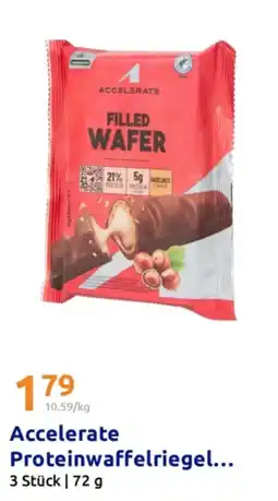 Action Accelerate Proteinwaffelriegel Angebot