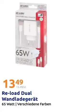 Action Re load dual wandladegerät Angebot