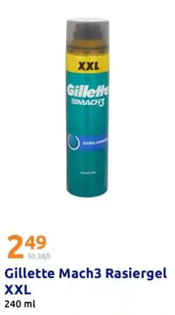 Action Gillette mach3 rasiergel xxl Angebot