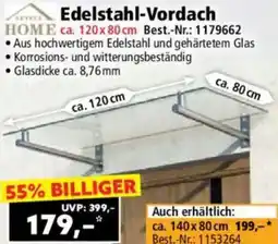 Norma Edelstahl vordach Angebot