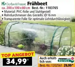 Norma Garten & freizet frühbeet Angebot