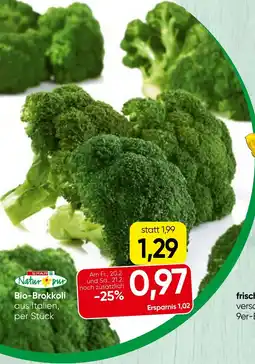 Spar Bio-Brokkoli Angebot