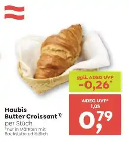 ADEG Haubis Butter Croissant Angebot