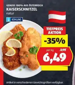 Hofer KAISERSCHNITZEL Angebot