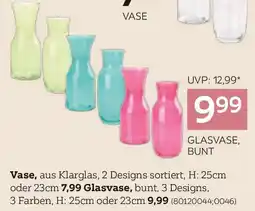XXXLutz Glasvase, bunt Angebot