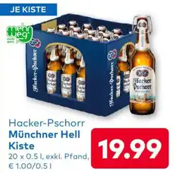T&G Hacker-Pschorr Münchner Hell Kiste Angebot