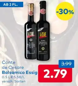 T&G Conte de Cesare Aceto Balsamico Angebot