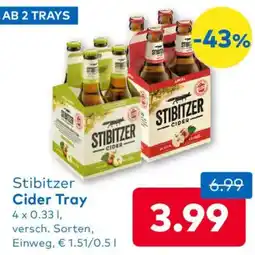 T&G Stibitzer Cider Tray Angebot
