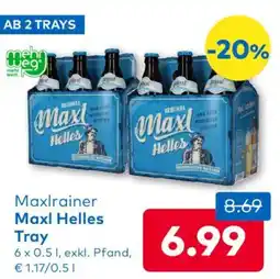 T&G Maxlrainer Maxl Helles Tray Angebot