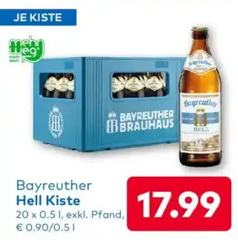 T&G Bayreuther Hell Kiste Angebot