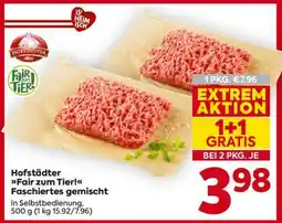 Billa Hofstädter Fair zum Tier! Faschiertes gemischt Angebot