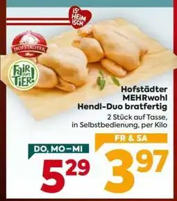 Billa Hofstädter MEHRwohl Hendl-Duo bratfertig Angebot