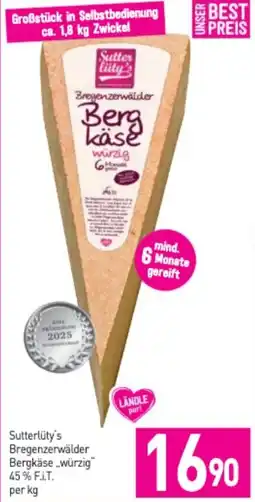 Sutterlüty Sutterlüty's Bregenzerwälder Angebot