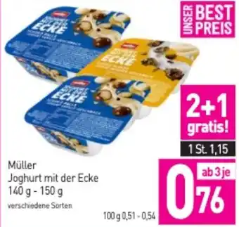 Sutterlüty Müller Joghurt mit der Ecke Angebot