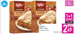 Sutterlüty iglo Lasagne Angebot