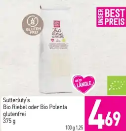 Sutterlüty Sutterlütys Bio Riebel oder Bio Polenta glutenfrei Angebot