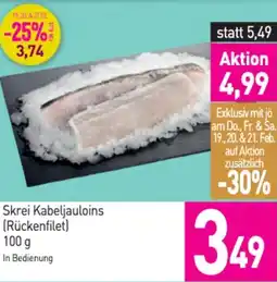 Sutterlüty Skrei Kabeljauloins Angebot
