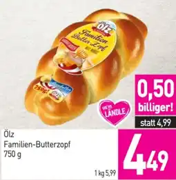 Sutterlüty ölz Familien Butter Zopf Angebot