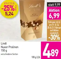 Sutterlüty Lindt Nuxor Pralinen Angebot