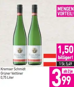 Sutterlüty Kremser Schmidt Grüner Veltliner Angebot