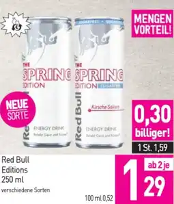 Sutterlüty Red Bull Editions Angebot
