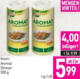 Sutterlüty Knorr Aromat Streuer Angebot