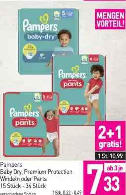 Sutterlüty Pampers Baby Dry Premium Protection Angebot