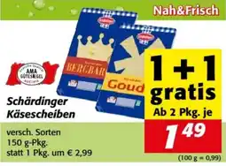 Nah&Frisch Schärdinger Käsescheiben Angebot