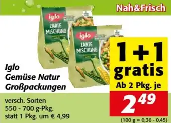 Iglo Gemüse Natur Großpackungen