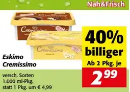 Nah&Frisch Eskimo Cremissimo Angebot