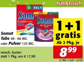 Nah&Frisch Somat Tabs Angebot